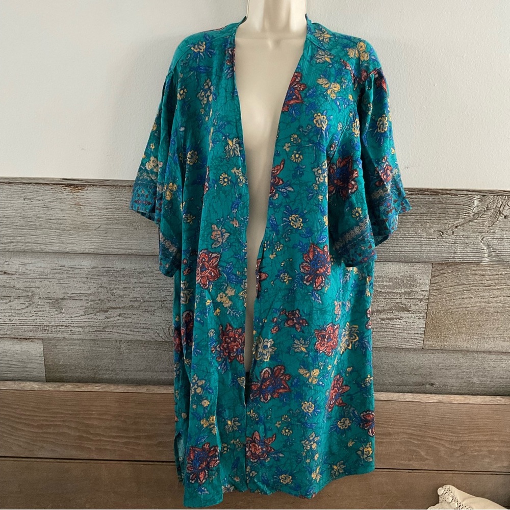 Maurice Floral Mixed Print Kimono Size XL NWT (G1)